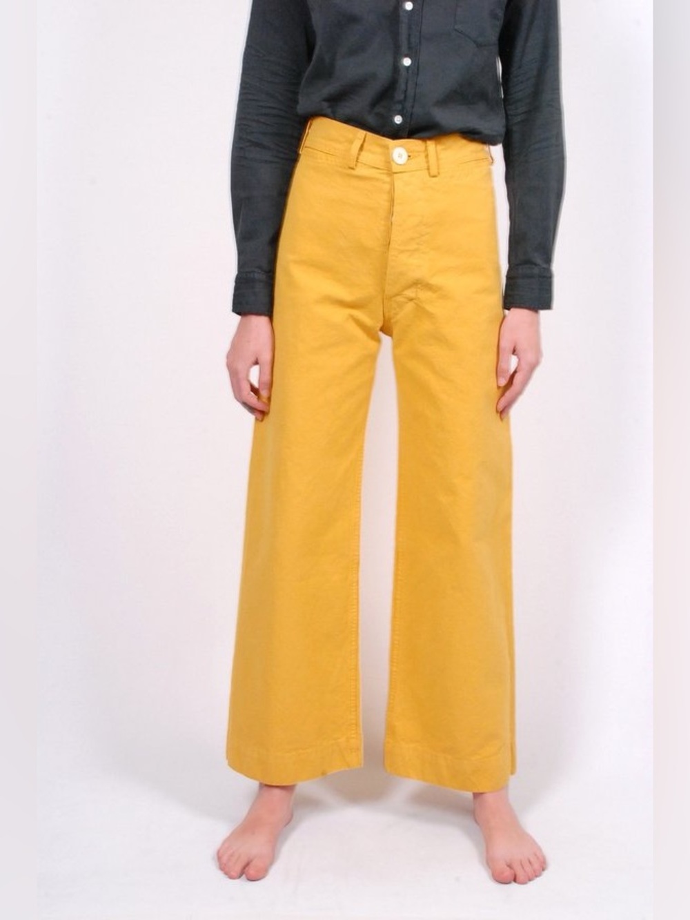 Jesse Kamm Sailor Pants Caribbean Gold size 8